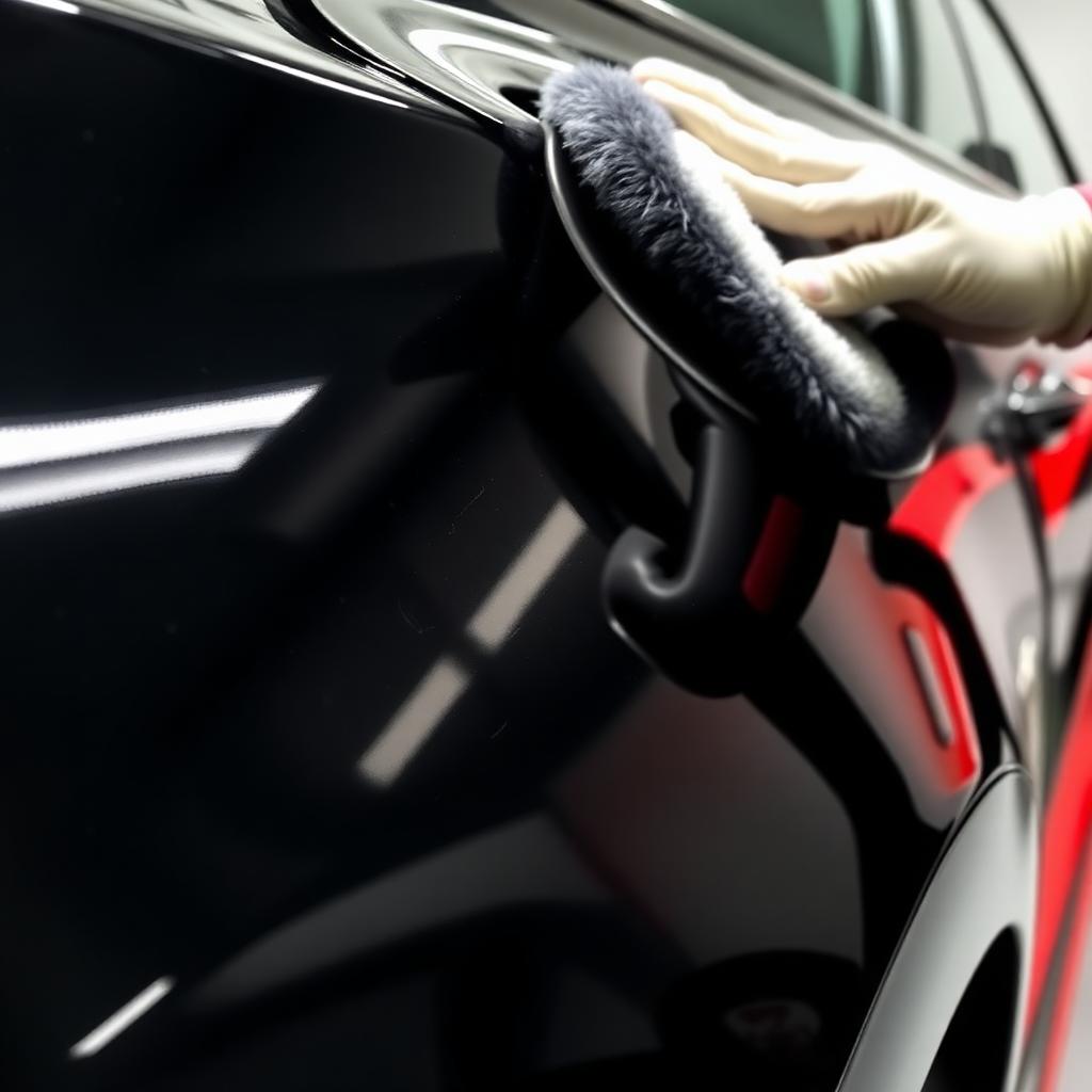 Cuidado com o acabamento da pintura automotiva